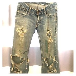 Vintage custom distressed Levi’s size 26